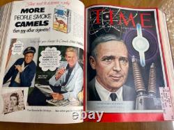 TIME Magazine Original Bound Volume January-March 1953 Rare time capsule