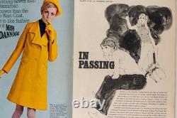 TWIGGY Mick Jagger LYNN REDGRAVE Honey magazine UK May 1967 Helmut Newton MINERS