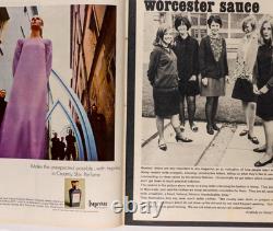 TWIGGY Mick Jagger LYNN REDGRAVE Honey magazine UK May 1967 Helmut Newton MINERS