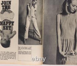 TWIGGY Mick Jagger LYNN REDGRAVE Honey magazine UK May 1967 Helmut Newton MINERS