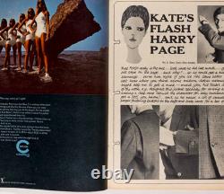 TWIGGY Mick Jagger LYNN REDGRAVE Honey magazine UK May 1967 Helmut Newton MINERS