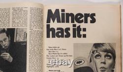 TWIGGY Mick Jagger LYNN REDGRAVE Honey magazine UK May 1967 Helmut Newton MINERS