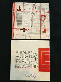 Taliesin Fellowship Publication Frank LLoyd Wright Editor