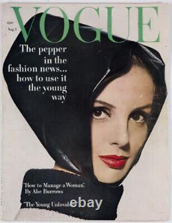 Tamara Nyman BRUCE DAVIDSON Wilhelmina Cooper LOUSIE NEVELSON Vogue 1962 August