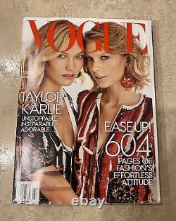 Taylor Swift & Karlie Kloss March 2015 Vogue Magazine 604 Pages
