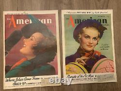 The American Magazine Complete Year 12 Issues 1936