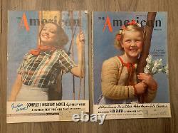 The American Magazine Complete Year 12 Issues 1936