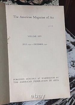 The American Magazine of Art Vol. XXV, Hardcover, 1932 1st edition