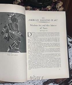 The American Magazine of Art Vol. XXV, Hardcover, 1932 1st edition