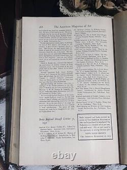 The American Magazine of Art Vol. XXV, Hardcover, 1932 1st edition