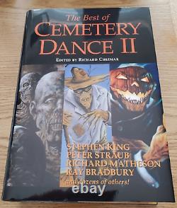 The Best of Cemetery Dance II ed R. Chizmar Cemetery Dance 40 signatures