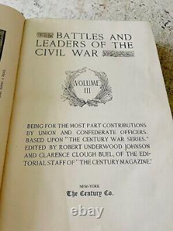 The Century Company's War Book. Complete 1887-1888 Illustrated? First Edition