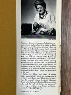 The Classic Italian Cook Book Marcella Hazan First Edition 1973
