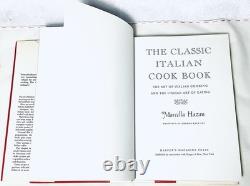 The Classic Italian Cook Book SIGNED 1st Edition 1973 Marcella Hazan HTF LNC