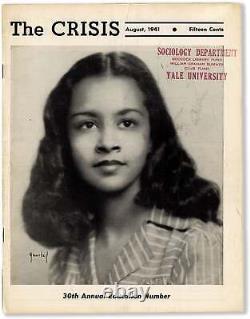 The Crisis-vol. 48 #8 (august, 1941)-1st Edition-naacp Magazine-african Americana