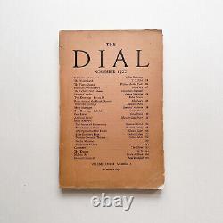 The DIAL November 1922 Volume LXXIII Number 5 The Waste Land T. S. Eliot