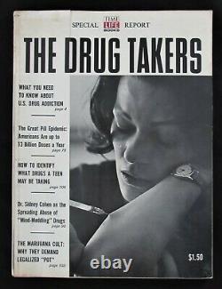 The Drug Takers 1965 Time Life Books Special Report R. Gordon Wasson, S. Cohen