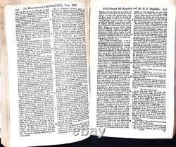 The Gentleman's Magazine & Historical Chronicle Vol XIV 1st Edition 1744 RARE