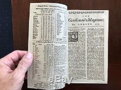 The Gentleman's Magazine for August 1775 Disbound with Speech of Edmund Burke