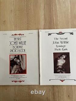 The John Willie Bondage Photo Book- 2 Magazine Set. Vintage Bondage 1978. RARE