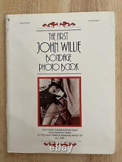 The John Willie Bondage Photo Book- 2 Magazine Set. Vintage Bondage 1978. RARE