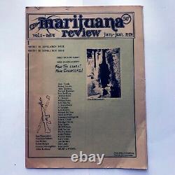 The Marijuana Review Vol 1-5 1968 Timothy Leary Lsd Vintage High Times Magazine