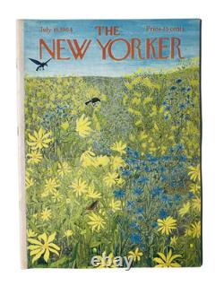 The New Yorker Magazine July 18, 1964 John Cheever The Swimmer 1st edition VG