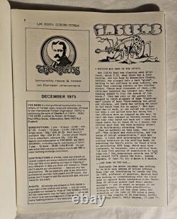The News No. 11 No. 15 Aug. 1975- April 1976 Miscellany of Fortean Curiosities
