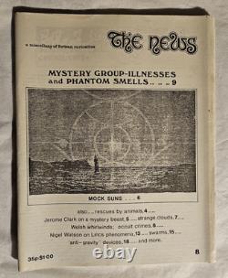 The News Sept. 1974-Jun. 1975 No. 6 No. 10 Miscellany of Fortean Curiosities