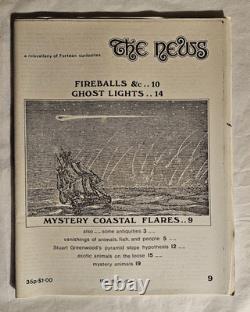 The News Sept. 1974-Jun. 1975 No. 6 No. 10 Miscellany of Fortean Curiosities