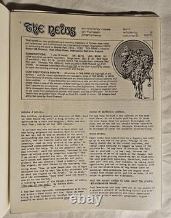 The News Sept. 1974-Jun. 1975 No. 6 No. 10 Miscellany of Fortean Curiosities