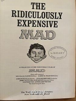 The Ridiculously Expensive MAD Book 1969 1st Edition WITH DUST JACKET