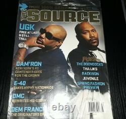 The Source Magazine UGK COVER PIMP C BUN B SEALED! RARE OOP TEXAS RIP DJ SCREW