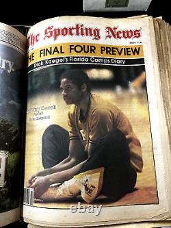 The Sporting News Magazine Portfolio Lot 1980 Full Year