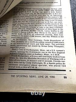 The Sporting News Magazine Portfolio Lot 1980 Full Year