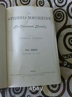 The Strand Magazine Sherlock Holmes 1st Ed Vol 23 Hound of the Baskervilles