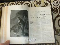 The Strand Magazine Sherlock Holmes 1st Ed Vol 23 Hound of the Baskervilles