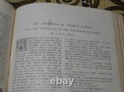 The Strand Magazine Sherlock Holmes 1st Edition Antique Hardback Volume 5 1893