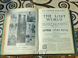 The Strand Magazine first half of Conan Doyle's The Lost World 1st Edition 1912