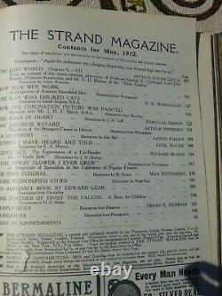 The Strand Magazine first half of Conan Doyle's The Lost World 1st Edition 1912