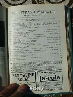 The Strand Magazine first half of Conan Doyle's The Lost World 1st Edition 1912