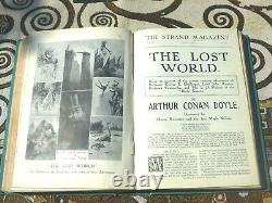 The Strand Magazine first half of Conan Doyle's The Lost World 1st Edition 1912