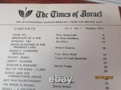 The Times Of Israel Magazine, October 1973, FIRST EDITION, TEL AVIV TOMORROW
