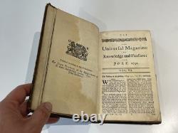 The Universal Magazine Of Knowledge And Pleasure Vol VII Jul-Dec 1750 Engravings
