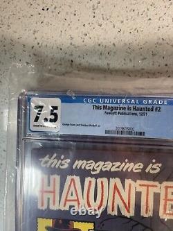 This Magazine is Haunted #2 CGC 7.5