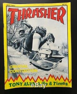 Thrasher Magazine Lot 1984 Zine 11 Issues Skateboard Vg