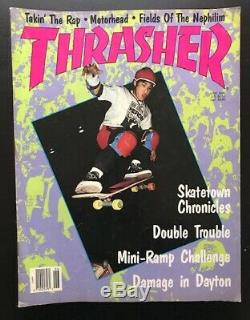 Thrasher Magazine Lot 1988 Robert Williams 9 Issues Eric Dressen Ex-vg