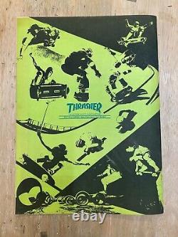 Thrasher Skateboard Magazine #7, July 1981 near-minit