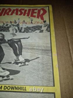 Thrasher Skateboard Magazine #8 August 1981 With Exclusive Original Photo