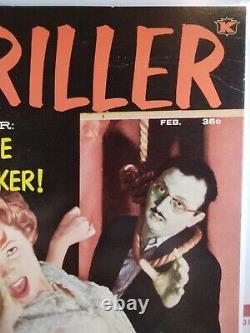 Thriller #1 Tempest Magazine 1962 Controversial Myron Fass Noose Horror Cover